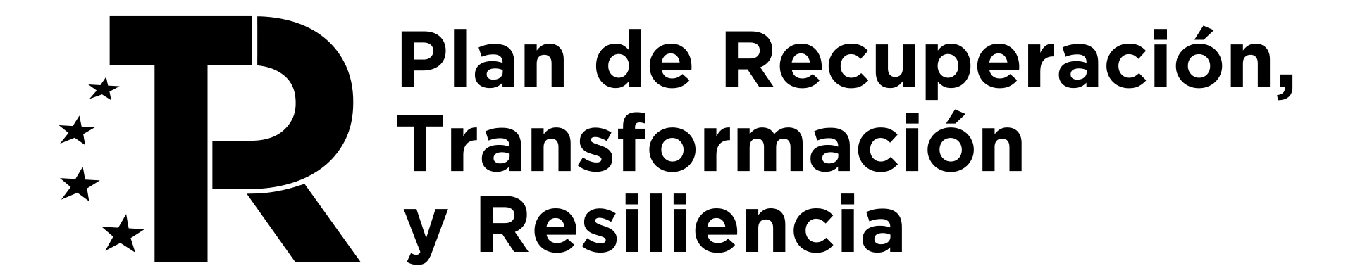 Logo PRTR tres li╠üneas_NEGRO